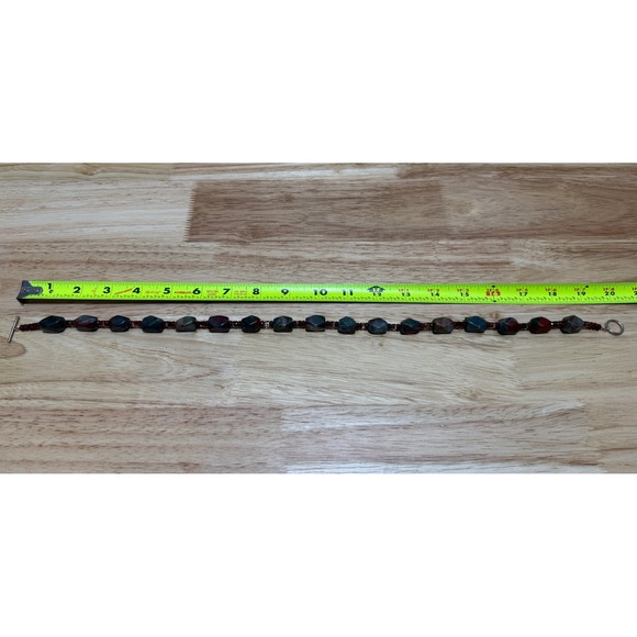 Bloodstone 20" Necklace and Earrings Jewelry Set Gemstone - Picture 11 of 16